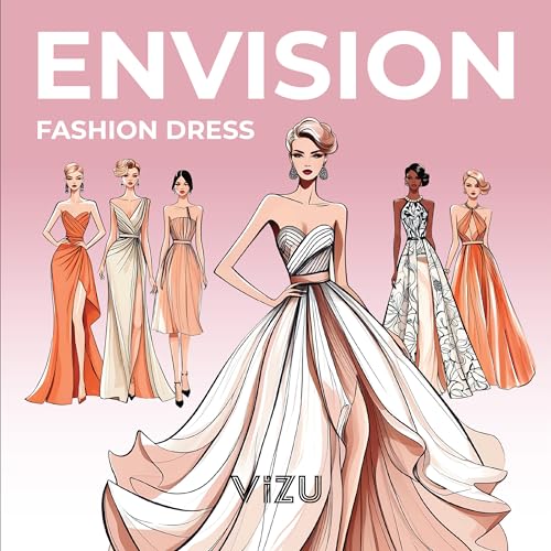 ENVISION FASHION DRESS: Photo Art book | Fashion Dress 2025. Design Sketches and Illustrations | 86 pages, 8.5"x8.5" image 2