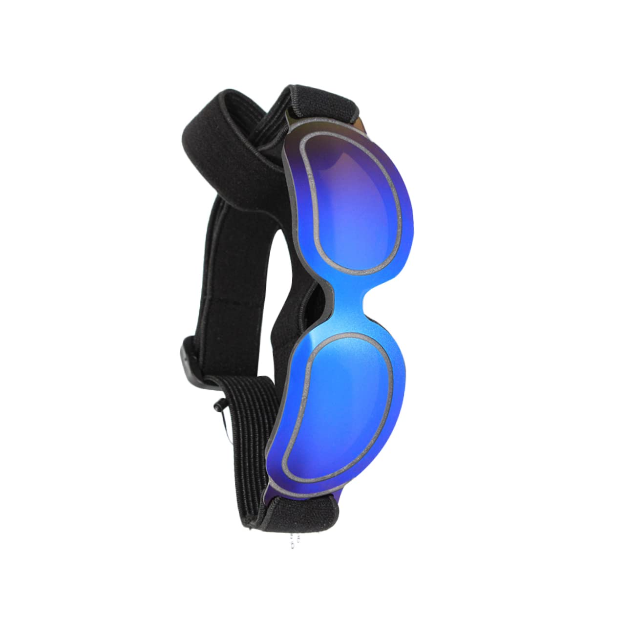 HAPINARY Beautiful Decorative Pet Glasses Metal Frame Soft Cotton Straps Adjustable for Dog or Cat Party-Friendly