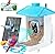 Osoeri Bird Feeder with Camera - Solar Smart Bird Feeder with AI Identify, 1080P HD Auto Capture Birds Video, Real-Time Alerts, Gifts for Family and Friends, 2.4GHz WiFi