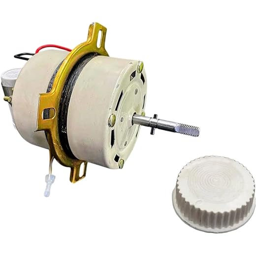 STARVIN Ultra High Speed 70 Watts Bullet Fan Motor 220 V Single Phase White Bullet Fan Motor, 2300 RPM For Upto 400mm Blade Fan (25mm/8 Sut) - White