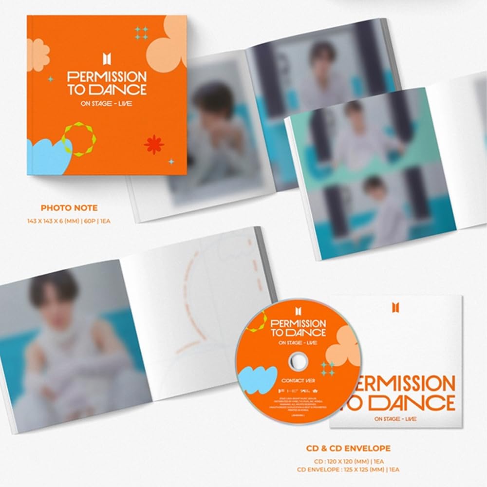 Amazon.com: [WEVERSE SHOP POB] PERMISSION TO DANCE ON STAGE LIVE