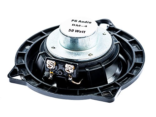 PG Audio BM-4, 10 cm Koaxial Lautsprecher passend für BMW 1er (E81, E82, E87, E88), 3er (E90, E91, E92) 5er (E60, E61), X1 (E84) 1 Paar – Bild 4