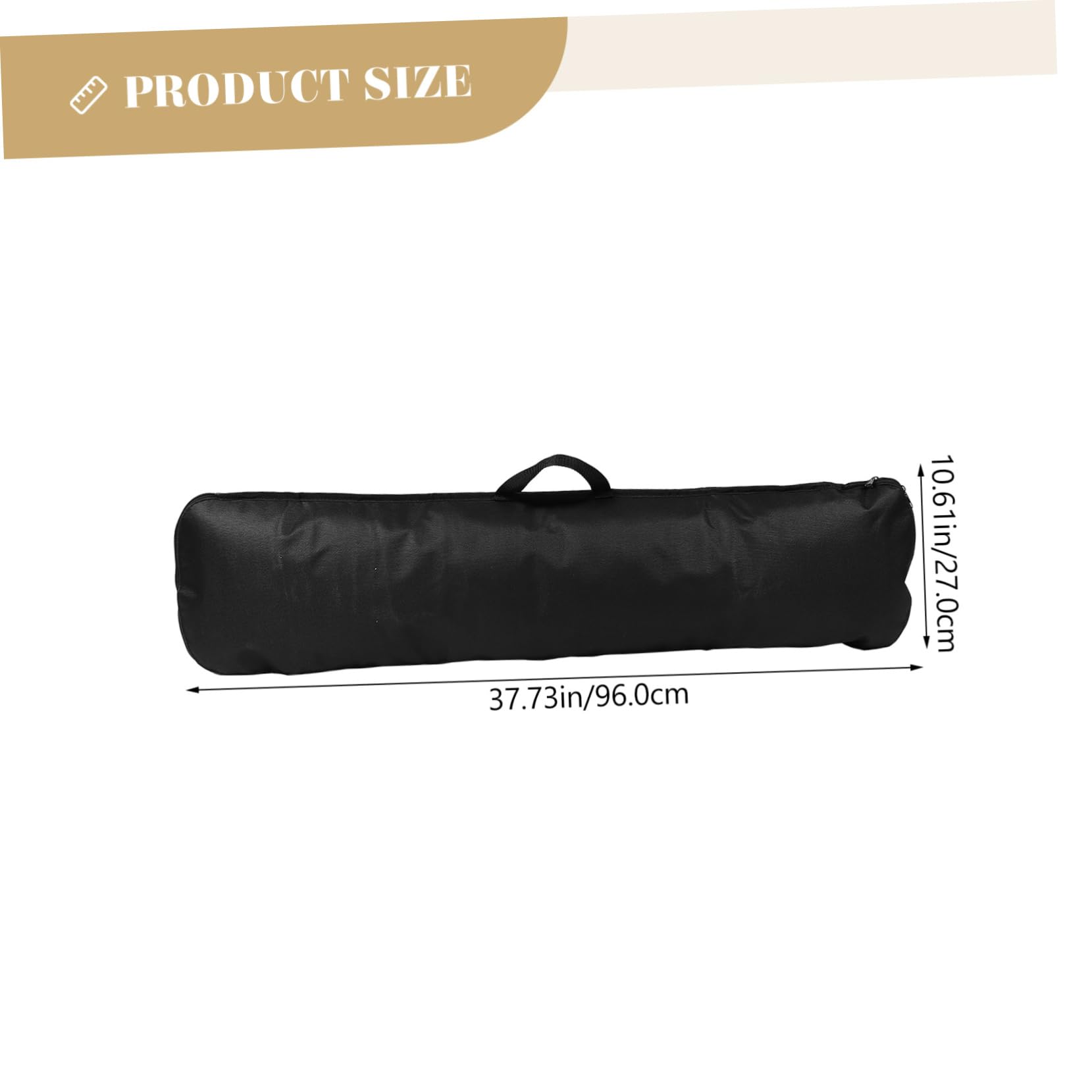 BESPORTBLE Portable Kayak Storage Bag Zippered Container for Canoe Paddles Strap Lightweight Organizer for Outdoor Adventures