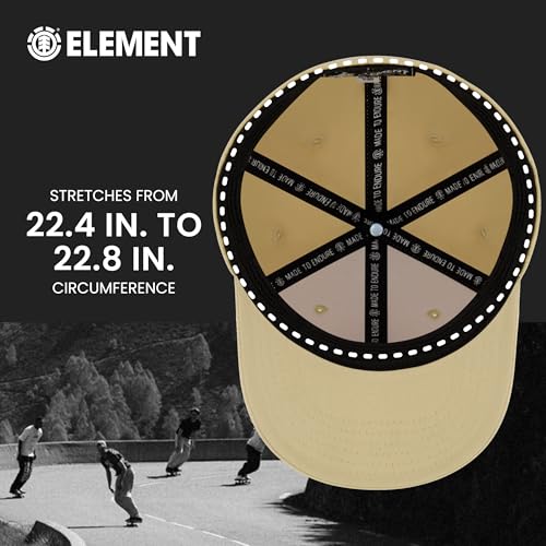 Image of Element Unisex Adult Element Baseball Hat, Adult Flex Fit Active Sport Cap with Curved Brim