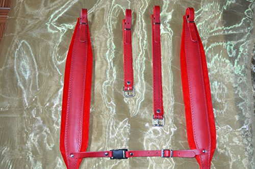 Gurte für Akkordeon Akkordeonriemen 8 CM DELUXE 100% italienische Produktion
