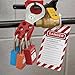 Boviisky Lockout Tagout Locks -2 Yellow Loto Locks，Keyed Different, 2 Keys Per Lock, OSHA Compliant Lockout Locks.