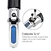 iTavah Brix Refractometer with ATC, Hydrometer for Wine Making and Beer Beer Brewing, Dual Scale, Brix 0-32%, Specific Gravity 1.000-1.130