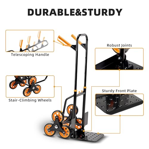 Carretilla plegable para escaleras resistente miniatura 4