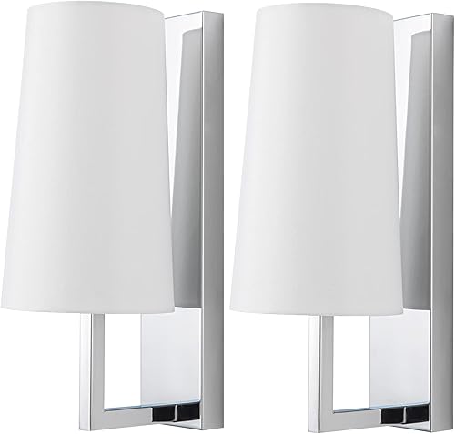 Juego de 2 lámparas de pared con pantalla de tela, funciona con pilas, sin cables, lámpara de pared con control remoto, bombillas regulables, para disponible en Yaxa Colombia