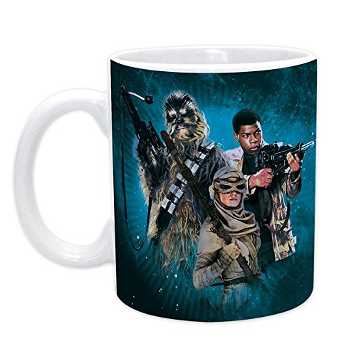 ABYSTYLESTAR WARS - Mug - 320 ml - Rey, Finn & Chewie