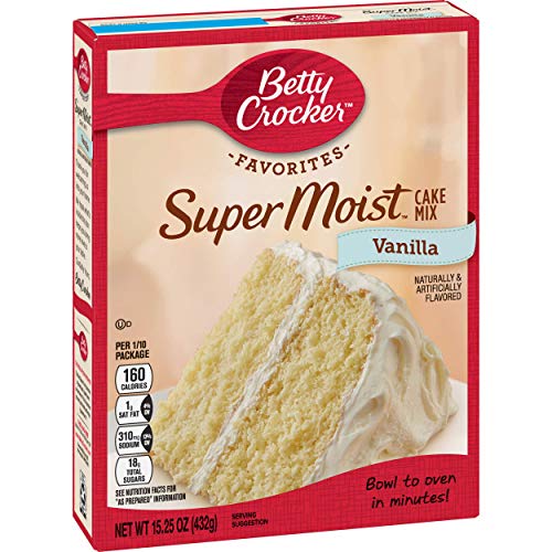 Image of Betty Crocker Super Moist Triple Chocolate Fudge Cake Mix, 15.25 oz (Pack of 6)