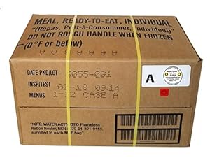 Western Frontier MRE A-Menu Koffer 12 Stück