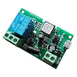 12V Wireless Smart Relay, kann mit 40-teiligen Tasten mit höchstens 433 MHz HF gekoppelt werden