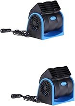 Hemobllo 2Pcs Ventilador De Carro Ar Condicionado Portátil Ventilador Automático Mini Ar Condicionado Portátil Ac Refrigerador De Carro Mini Ar Condicionado Portátil Ventilador Portátil