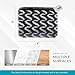 Skoy Scrub, 2-pack Reusable, Non-Scratching Dish Scrubber for Kitchen and Household Cleaning, Planet-Friendly, Dishwasher Safe Soft Scrub, Monochromatic Colors