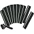 Q-Hillstar Non Slip Stair Treads With Glow In Dark Stripe (10-Pack), 6" X 28" Waterproof Non Slip Stair Tape, Non Skid Step Strip, High Traction Friction Abrasive Adhesive For Out Door & Indoor Stairs