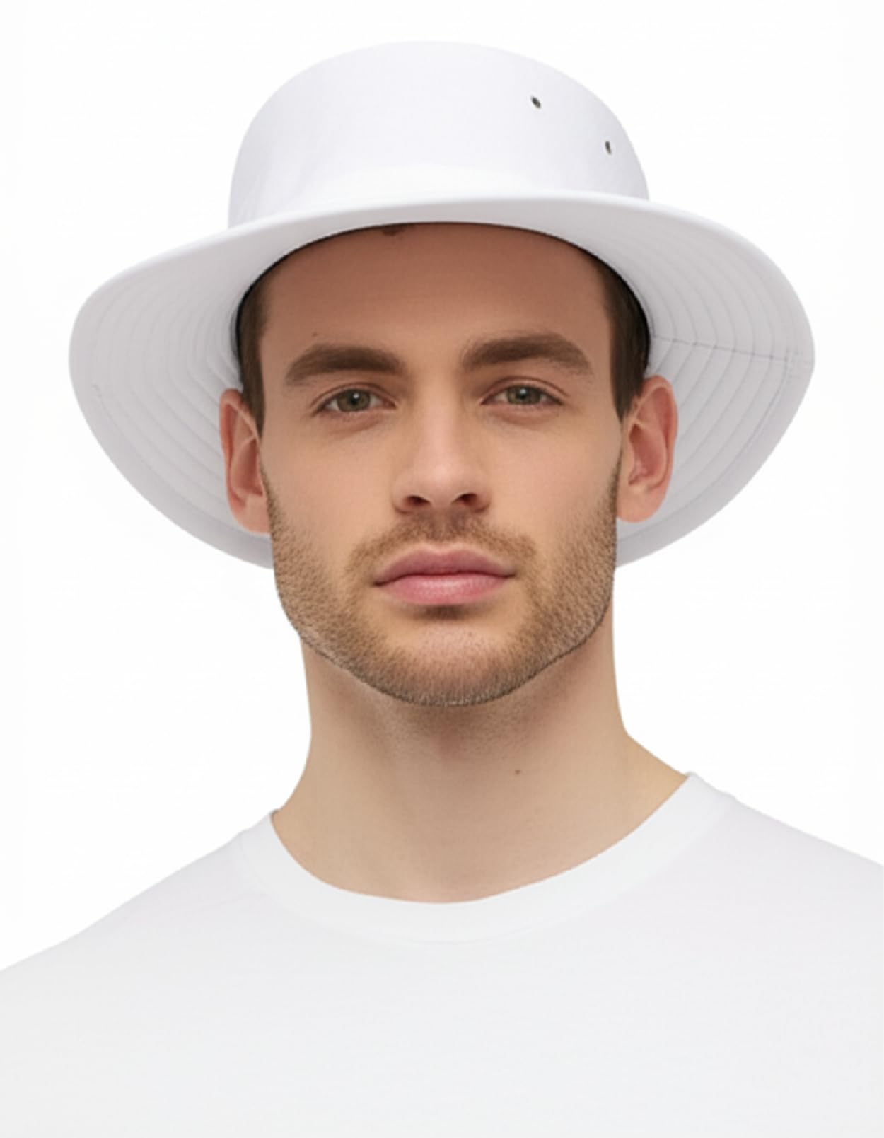 Zacharias Men's Cotton Cricket Umpire Sun Hat ch-01 (White; Free Size) (Pack of 1)-picture-29