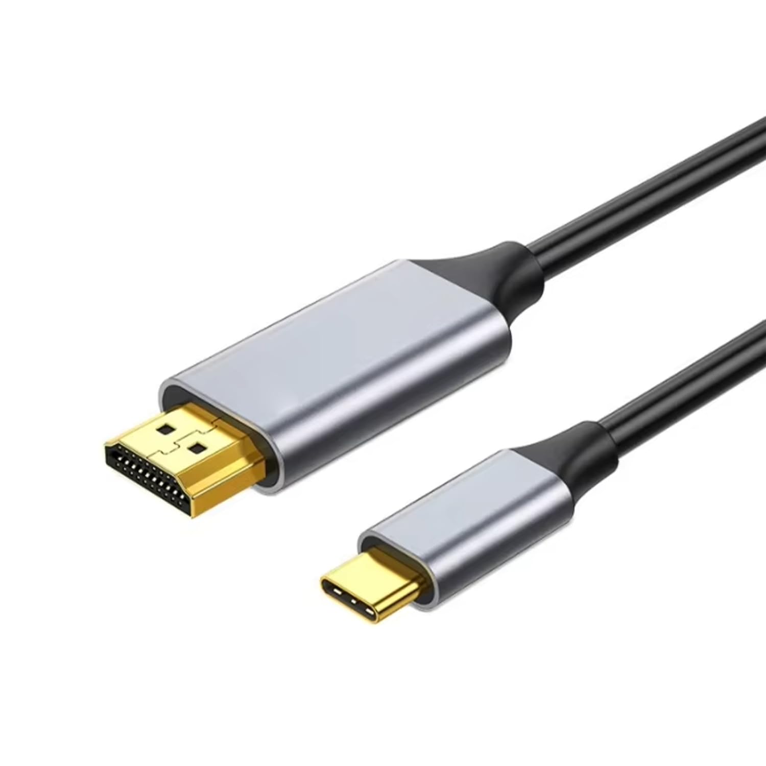 YellowCult USB C to HDMI Cable 6FT [4K@60Hz] High-Speed USB Type-C to HDMI adapter for Home Office [Thunderbolt 3 Compatible] for iPhone 15/Pro/Plus/Max MacBook Pro/Air iPad Pro Galaxy S23 HP