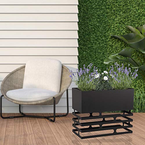 Feuerkorb für Garten und Terrasse Pflanzkübel Blumentopf