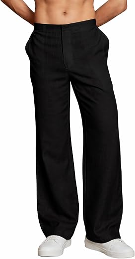 Fashtastic Men's White Korean Cotton Pant | Baggy Pajama for Kurta | Loose Fit Pajama for Kurta |