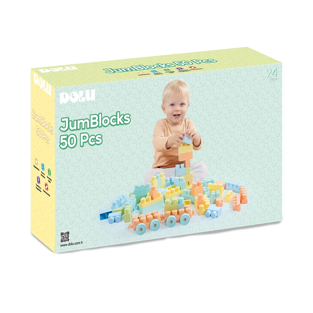 DOLU Kutuda Mega Blok 50 Parça