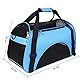 Hundetasche Netzgewebe Atmungsaktiv Katzentransportbox Faltbar Hundetragetasche Waschbar Matte Kleintiertasche Einstellbar Schultergurt Katzentasche Abnehmbar Transporttasche Hunde Katzen Welpen