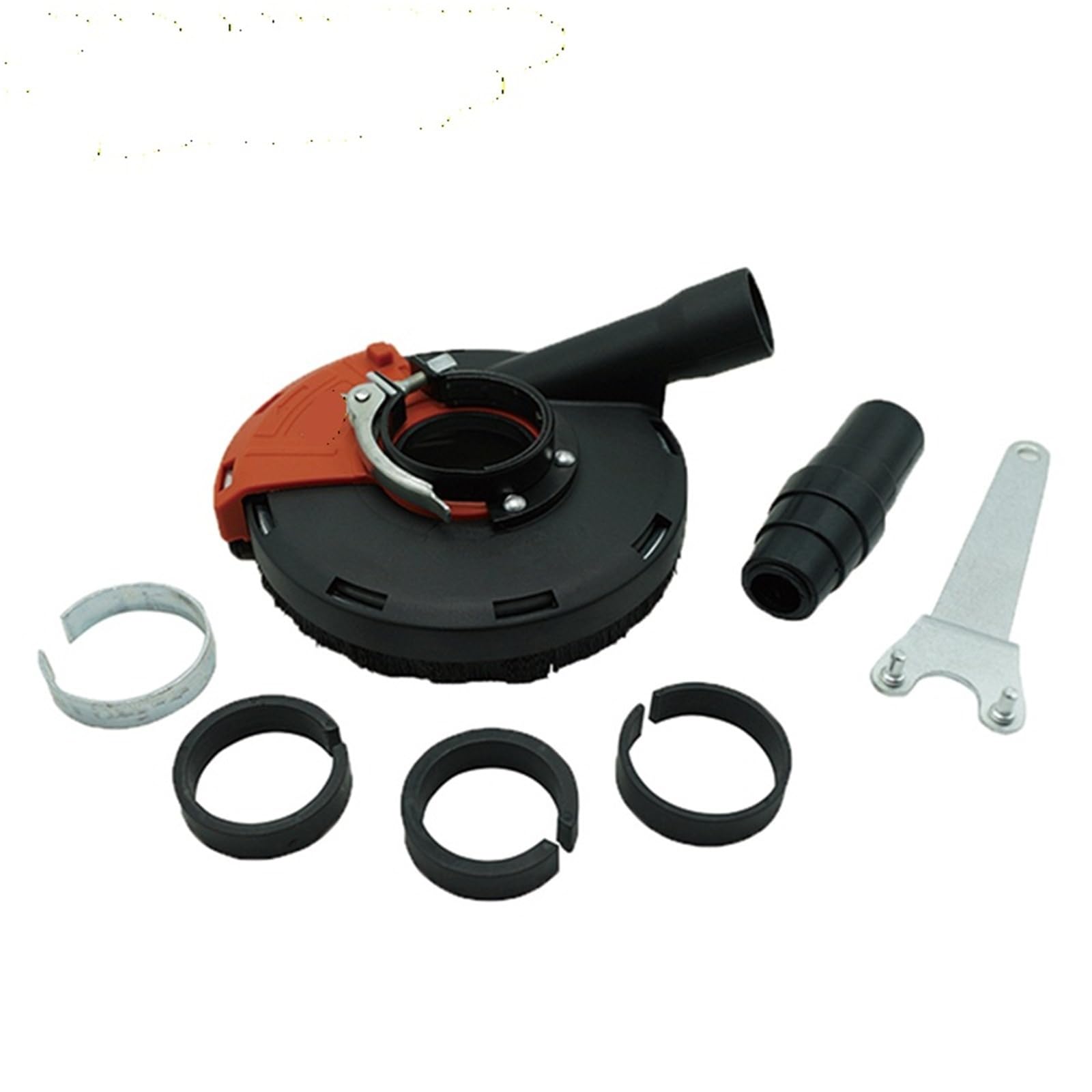 GT119125A 125MM Grinding Dust Shroud for Angle Grinder with Attachments(125 Dust Shroud)