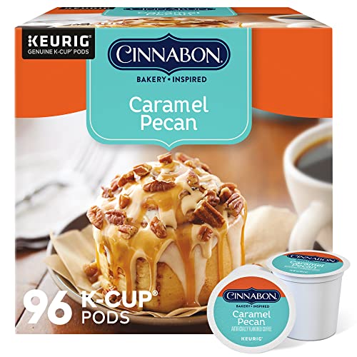 Cinnabon Caramel Pecan Coffee, 96 Kcups