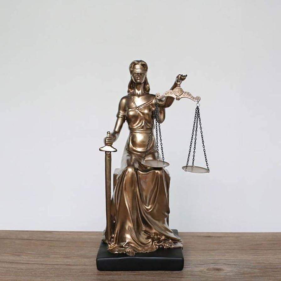彫刻 女神 司法 弁護士 盲目の正義の女神 テミス 彫像 ギリシャ 神話 裁判所 Amazon.co.jp: 彫刻 女神 司法 弁護士 盲目の正義の女神 テミス