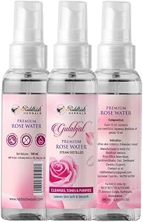 Agua de rosas premium | Gulabjal destilada al...