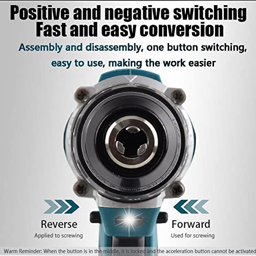 DKSooozs Bürstenlose 21-V-Bohrmaschine Multifunktionale Bohrmaschine Elektrowerkzeug-Ladebohrmaschine 50-NM… – Bild 8