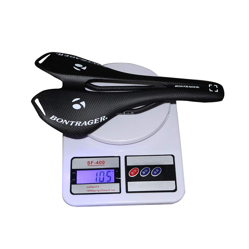 Sillin Bicicleta Carretera Bicicleta de montaña Saddle Road Bicycle Fibra de Carbono Sada MTB Asiento Delantero Carbono 3K Brillo Mate/Brillante Sillin Bicicleta(Matte)