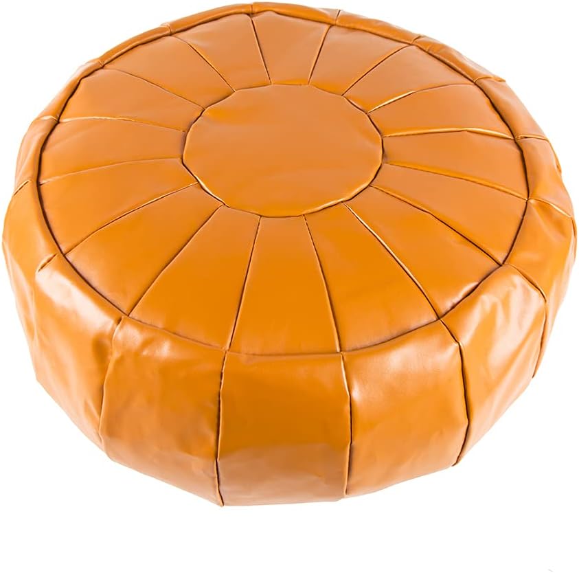 Maxer Unstuffed Pouf Cover, Ottoman, Bean Bag Chair, Foot