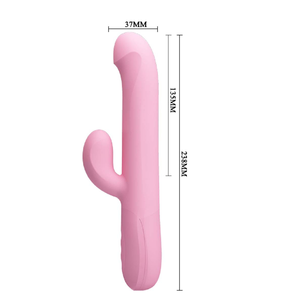 Baile Vibromasseur Rechargeable Rotatif Truman Rose