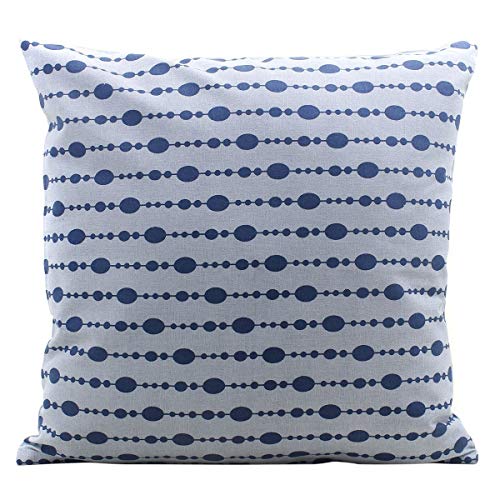 storeindya Decorative Throw Pillow Cases Cushion Cover 18 x 18 Inch Set of 2 (Dotted Bead Collection) Home Bedding DÃ©cor Accessories for Him Her Men Women