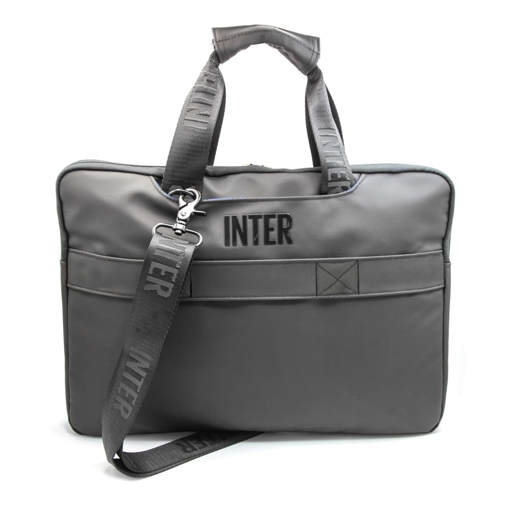 INTER 153455, torba na komputer unisex dla dorosłych, czarne