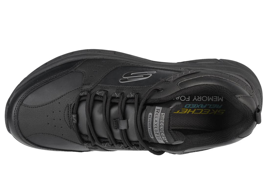 Skechers Vigor 2.0 Herren Sneakers | Training, Memory-Schaum, Obermaterial aus glattem Leder, Schnürung, lässig
