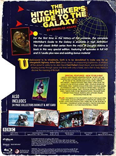 The Hitchhiker's Guide To The Galaxy Anniversary Collector's Edition [VHS Retro Packaging] [Blu-ray] [2018]