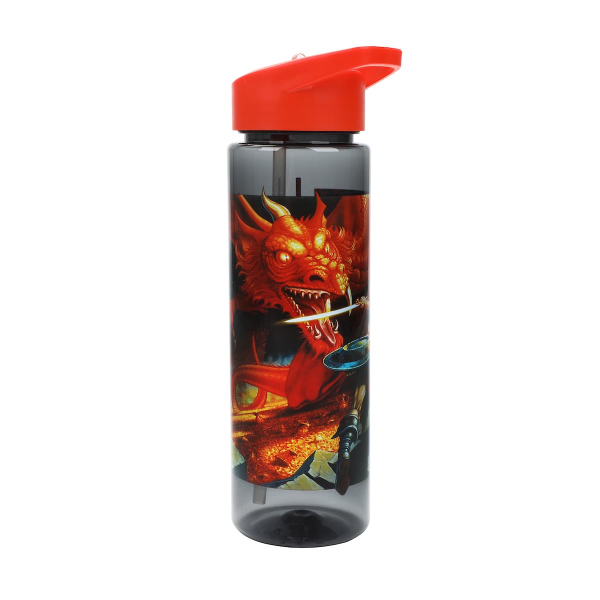 Bioworld Dungeons & Dragons 24 oz. Single-Wall Plastic Water Bottle With Leak-Proof Cap