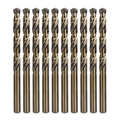 amoolo 5/16 Cobalt Drill Bit 10pcs