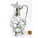 Cavagnini Brocca in Vetro soffiato e Peltro Stile Liberty