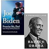 Promise Me Dad By Joe Biden & A Promised Land By Barack Obama 2 Books Collection Set