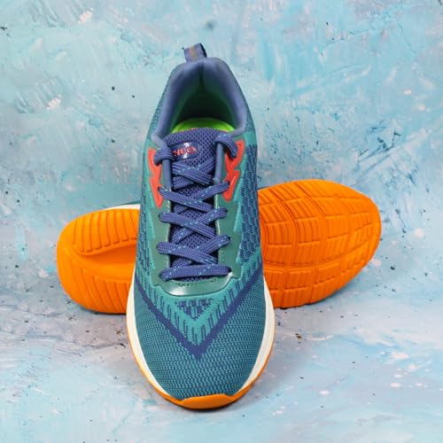 Image of ATHCO Mens Jimmy Memory Foam Insole Shoes|Running|Walking|Training|Gym|Jogging|Sneaker|Athletic|Laceup|Flexible|Lightweight|Dailyuse|Sports|Casual|ExtraSoft|Fitness|Gents Boys