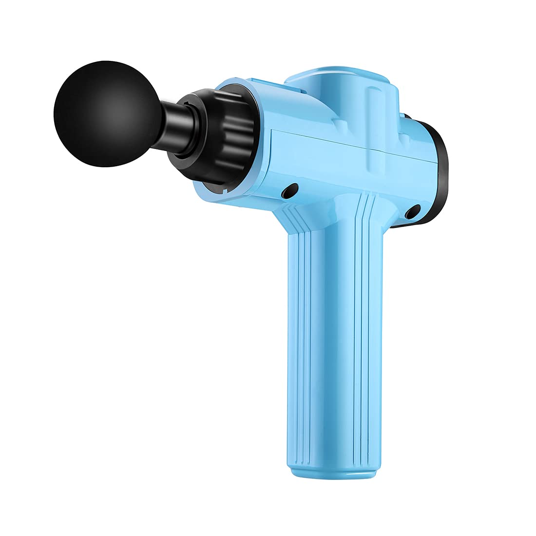 Pistola De Masaje, Pistola De Masaje Muscular, Tranquilo Y Cómodo, Pistola De Masaje Muscular Perciones De Tejido Profundo Masajeador Muscular para Atletas,Negro