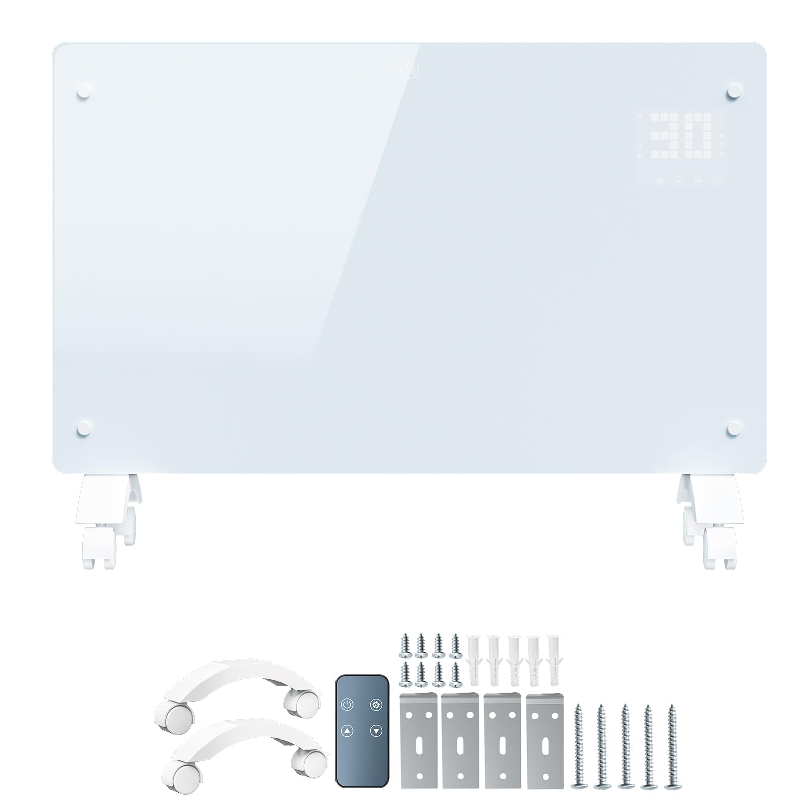 Convector Calefacción 2500W WiFi App Termostato Mando a Distancia