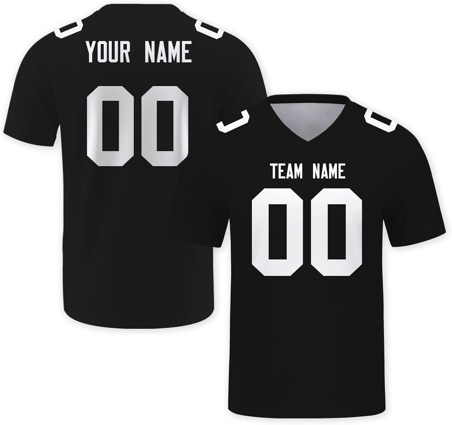Custom Replica Football Jersey Stitched,Personalized Football T-Shirt Gift with Name Number S-7XL Men Women Youth Kids