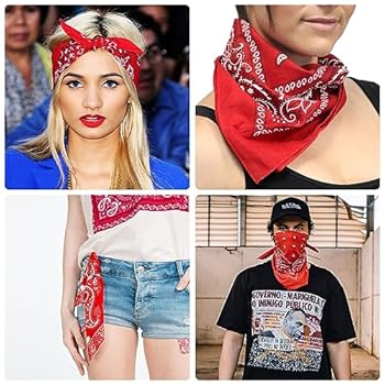 Qufiiry3 Pcs Paisley Bandana Multifunctional Headbands Premium Stylish And Versatile