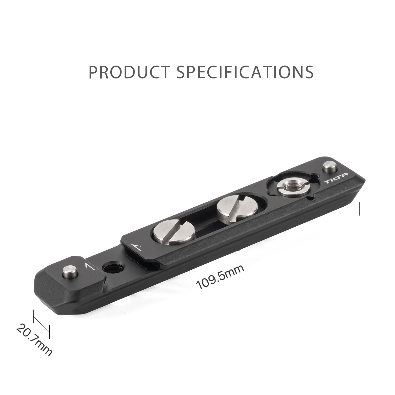 ROM Couvercle De Batterie Multifonction Avec Support De Chaussure Froide 1/4 Pouce Pour Caméra