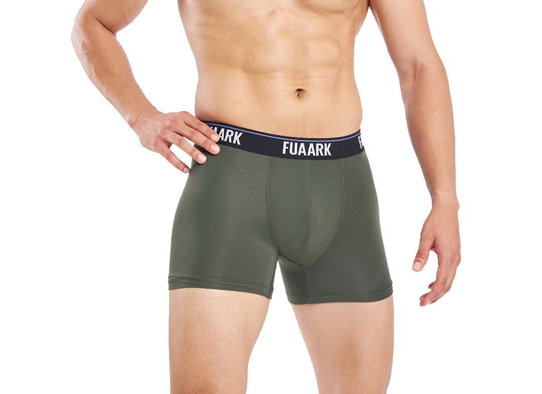 fuaark Men's Underwear Micro Modal Trunk with Stretchy Fabric, Anti-Bacterial and Anti-Roll Waistband-picture-22