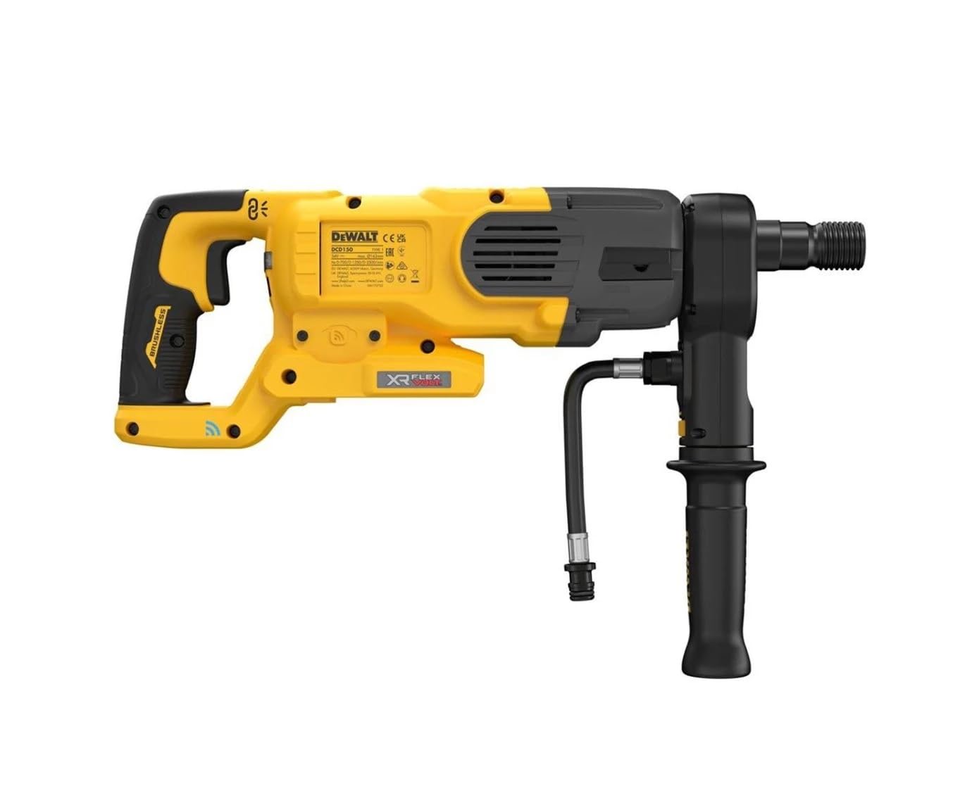 DeWalt DCD150NK 54V FlexVolt - Taladro de núcleo de diamante inalámbrico sin escobillas de 162 mm